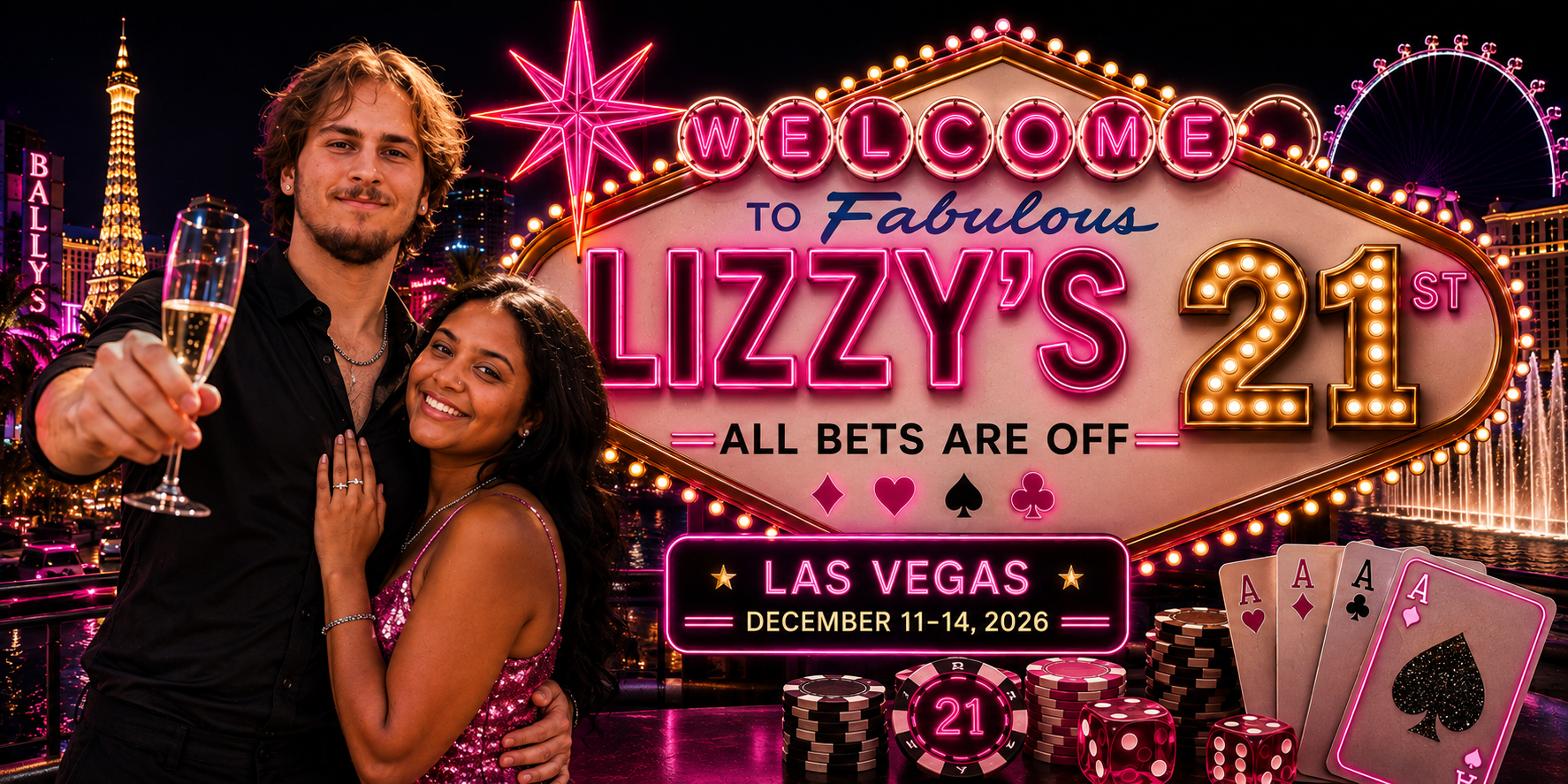 Lizzy's 21st All Bets Are Off Las Vegas
